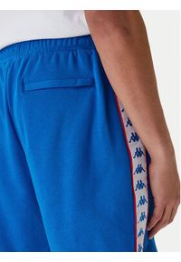 Kappa Szorty sportowe Banda Oviedo 351S77W Niebieski Comfort Fit. Kolor: niebieski. Materiał: bawełna. Styl: sportowy #4