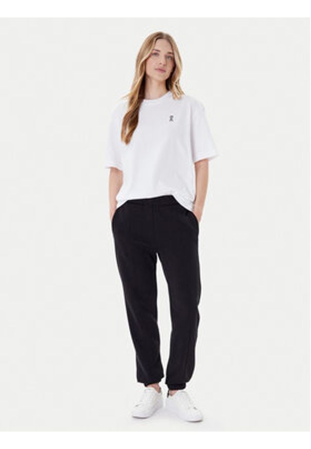 On Spodnie dresowe Club Pants 1WE1005 Czarny Relaxed Fit. Kolor: czarny. Materiał: bawełna