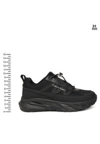 Calvin Klein Sneakersy V3X9-83174-1845999 S Czarny. Kolor: czarny. Materiał: materiał #3