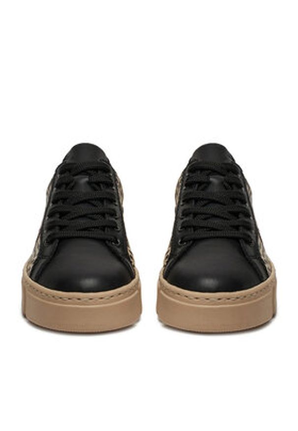 Rieker Sneakersy N5910-62 Czarny. Kolor: czarny. Materiał: syntetyk, materiał