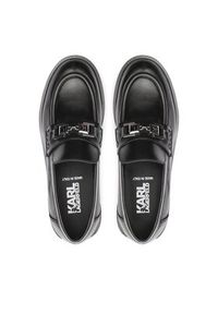 Karl Lagerfeld - KARL LAGERFELD Loafersy KL41420 Czarny. Kolor: czarny. Materiał: skóra #3