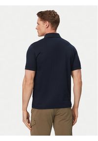 Aeronautica Militare Polo 261PO1917UJ00682 Granatowy Regular Fit. Typ kołnierza: polo. Kolor: niebieski. Materiał: bawełna #3