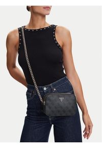 Guess Torebka Noelle II HWBG96 72140 Szary. Kolor: szary. Materiał: skórzane #1