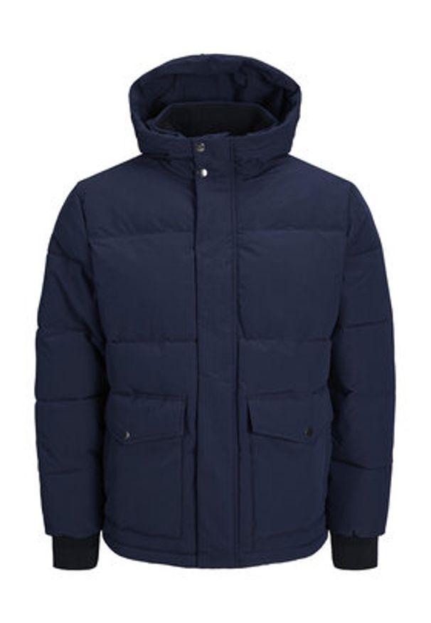 Jack & Jones - Jack&Jones Kurtka zimowa 12236040 Granatowy Regular Fit. Kolor: niebieski. Materiał: syntetyk. Sezon: zima