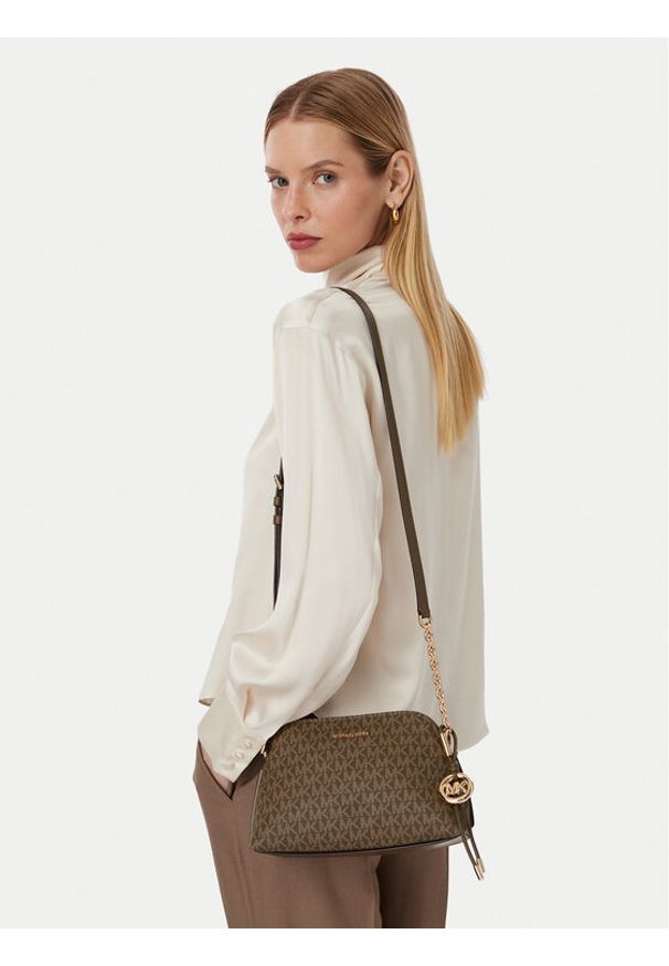 MICHAEL Michael Kors Torebka Freddie 32T6GX4C1V Brązowy. Kolor: brązowy. Materiał: skórzane