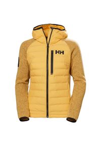 Kurtka izolacyjna dla kobiet Helly Hansen Arctic Ocean Hybrid. Kolor: żółty. Materiał: puch