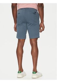 BOSS Szorty materiałowe 50536884 Niebieski Slim Fit. Kolor: niebieski. Materiał: bawełna