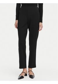Calvin Klein Spodnie materiałowe LV044F659G Czarny Straight Fit. Kolor: czarny. Materiał: syntetyk #1