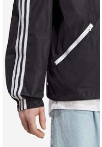 adidas Originals kurtka Adicolor Classics Windbreaker męska kolor czarny przejściowa oversize HS2066-CZARNY. Kolor: czarny. Materiał: materiał. Długość rękawa: raglanowy rękaw #2