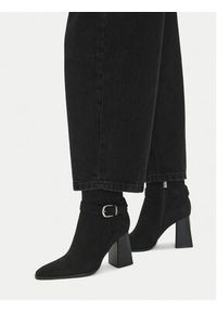 Jenny - JENNY Botki CEO-LS6128-02 Czarny. Kolor: czarny. Materiał: materiał #3