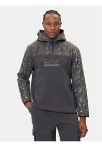 EA7 Emporio Armani Bluza 7M001131 AF16549 U8117 Szary Regular Fit. Kolor: szary. Materiał: bawełna