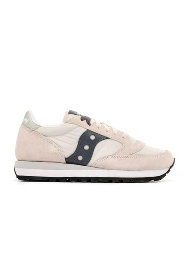 Buty do chodzenia damskie Saucony Jazz Original. Zapięcie: sznurówki. Kolor: biały, beżowy, szary, wielokolorowy. Materiał: materiał, zamsz. Szerokość cholewki: normalna. Sport: turystyka piesza