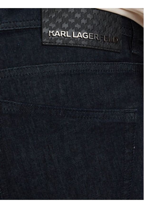 Karl Lagerfeld - KARL LAGERFELD Jeansy 265501 562839 Granatowy Skinny Fit. Kolor: niebieski