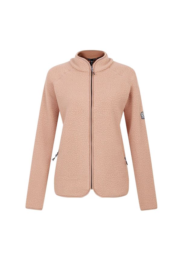 DARE 2B - Bluza Polarowa Damska Excursion. Kolor: beżowy. Materiał: polar. Sport: turystyka piesza