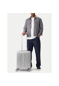 Walizka kabinowa Hunter. Kolor: srebrny #1