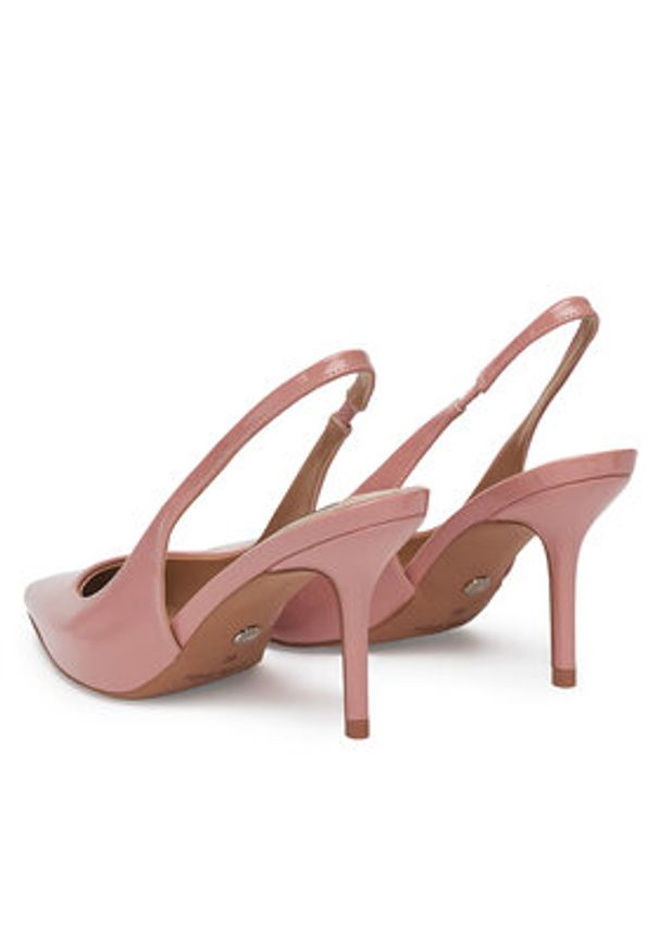 Nine West Szpilki SX005-01 Różowy. Kolor: różowy. Materiał: skóra. Obcas: na szpilce