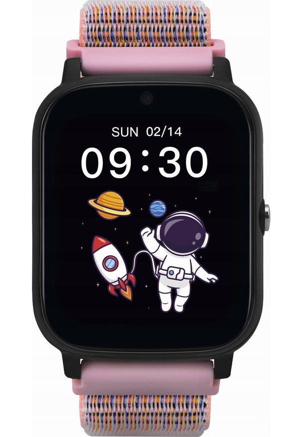 GARETT - Smartwatch Garett Kids Tech 4G Pink Velcro. Rodzaj zegarka: smartwatch