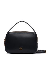 Calvin Klein Torebka Ck Hardware Camera Bag LV04F3678G Czarny. Kolor: czarny. Materiał: skórzane #1