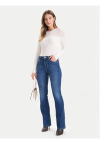 Guess Sweter W5BR62 Z0890 Écru Slim Fit. Materiał: syntetyk #5