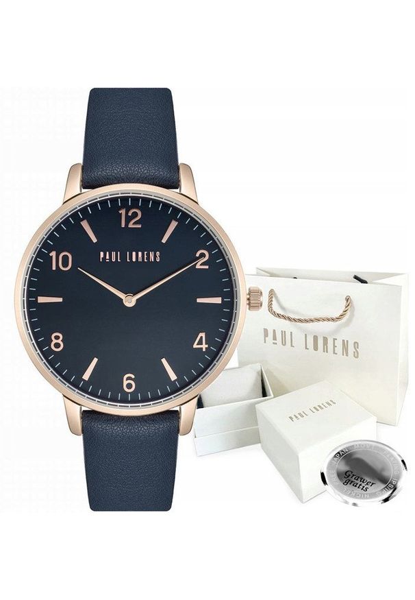 Zegarek damski Paul Lorens BABET-6F3 Z GRAWEREM