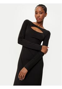 Armani Exchange Sukienka koktajlowa XW000092 AF10805 UC001 Czarny Slim Fit. Kolor: czarny. Materiał: syntetyk. Styl: wizytowy #4