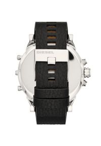 Diesel - Zegarek DZ7313. Rodzaj zegarka: cyfrowe. Kolor: czarny. Materiał: skóra, materiał #2