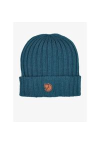 Fjällräven - Czapka zimowa Fjallraven Byron Hat - deep sea. Kolor: zielony. Sezon: zima