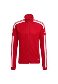 Adidas - Bluza piłkarska męska adidas Squadra 21 Training. Kolor: biały, wielokolorowy, czerwony. Sport: piłka nożna