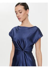 Dixie Sukienka koktajlowa ALAZJID Granatowy Regular Fit. Kolor: niebieski. Materiał: syntetyk. Styl: wizytowy #5
