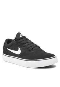 Nike Sneakersy Sb Chron 2 DM3493 001 Czarny. Kolor: czarny. Materiał: zamsz, skóra