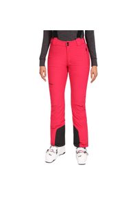 Spodnie narciarskie dla kobiet Kilpi Eurina. Kolor: różowy. Sezon: zima. Sport: narciarstwo #1