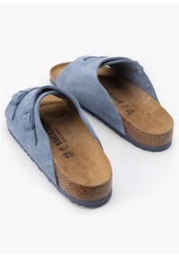 Birkenstock - Klapki męskie BIRKENSTOCK ZÜRICH LEVE ELEMENTAL BLUE. Okazja: do pracy, na co dzień, na spacer. Kolor: niebieski. Styl: casual #5