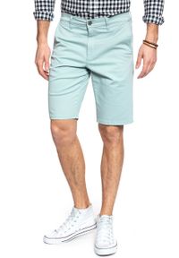 Wrangler - SPODENKI WRANGLER CHINO SHORT MIST BLUE W14AWA078 #7