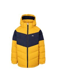 TRESPASS - Kurtka Dziecięca Aldery Padded Jacket. Kolor: żółty. Materiał: puch. Styl: sportowy
