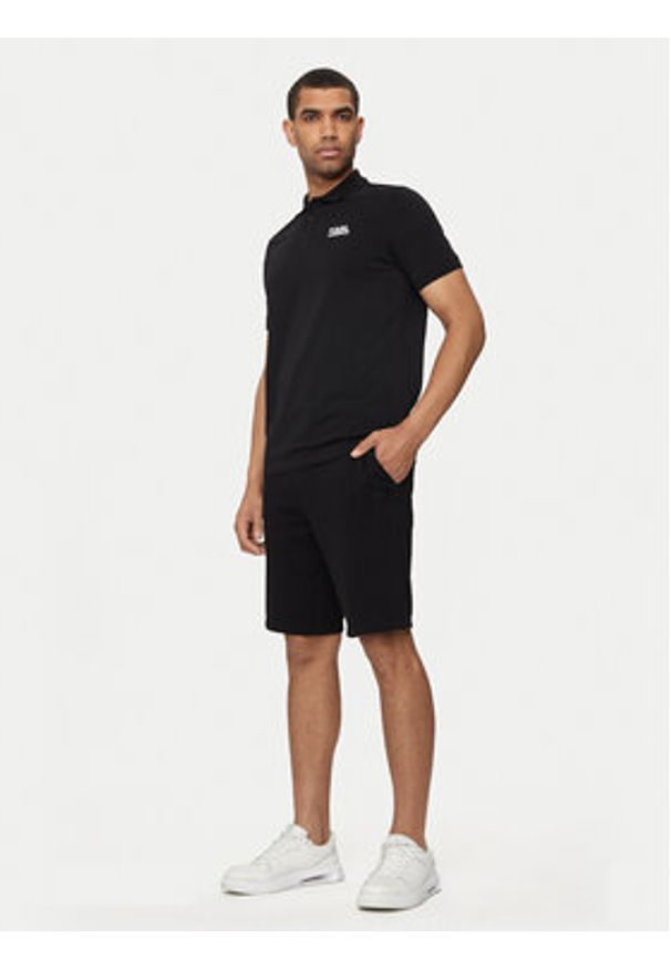 Karl Lagerfeld - KARL LAGERFELD Szorty sportowe 705889 Czarny Regular Fit. Kolor: czarny. Materiał: bawełna. Styl: sportowy