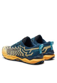 Mizuno Buty do biegania Wave Mujin 10 J1GJ2471 Żółty. Kolor: żółty. Materiał: materiał. Model: Mizuno Wave #6