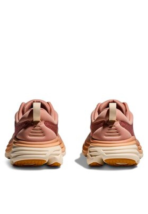 HOKA - Hoka Buty do biegania Bondi 8 1127952 Brązowy. Kolor: brązowy. Materiał: materiał