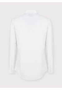 Pako Lorente - PAKO LORENTE – Biała bawełniana koszula męska. Kolor: niebieski, biały. Materiał: bawełna. Długość rękawa: długi rękaw. Długość: długie. Styl: elegancki #6