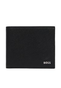 BOSS Portfel 50568387 Czarny. Kolor: czarny. Materiał: skóra #1