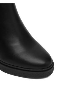 DKNY Botki Tarquin Platform B K4554905 Czarny. Kolor: czarny. Materiał: skóra. Obcas: na platformie #6