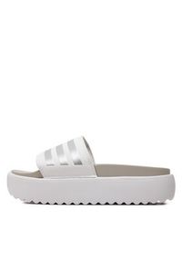 Adidas - adidas Klapki adilette Platform Slides IE9703 Biały. Kolor: biały. Obcas: na platformie #5