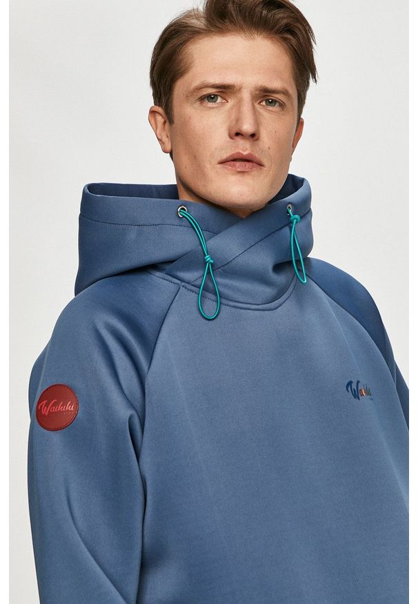 Waikiki Vibe - Bluza. Okazja: na co dzień. Kolor: niebieski. Długość rękawa: raglanowy rękaw. Styl: casual