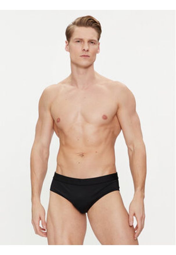 Calvin Klein Swimwear Kąpielówki KM0KM00995 Czarny. Kolor: czarny. Materiał: syntetyk