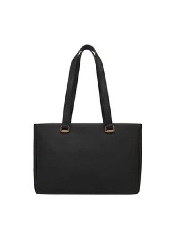 Love Moschino - LOVE MOSCHINO Torebka JC4154PP1OL1712A Czarny. Kolor: czarny. Materiał: skórzane