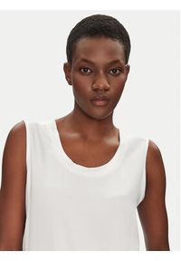 ViCOLO Bluzka TD0006 Biały Relaxed Fit. Kolor: biały. Materiał: wiskoza #5