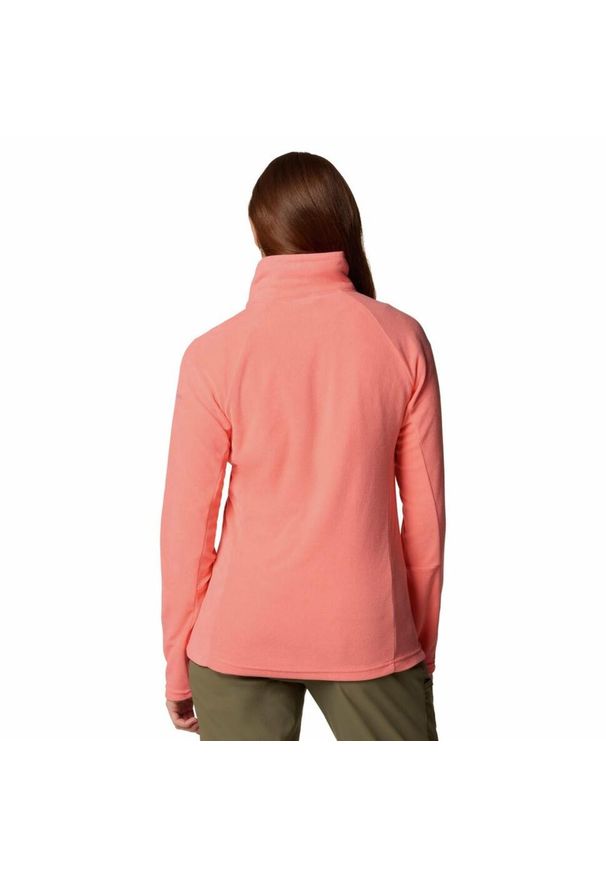 columbia - Bluza polarowa damska Columbia Glacial IV Half Zip. Kolor: pomarańczowy. Materiał: polar
