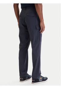 Aeronautica Militare Spodnie cargo 261PA1709UCT04291 Granatowy Comfort Fit. Kolor: niebieski. Materiał: syntetyk #2