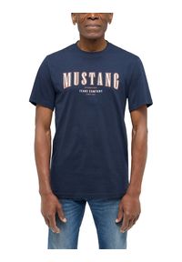 Męski T-Shirt Mustang Style Austin Dark Sapphire 1016266 4136 #1