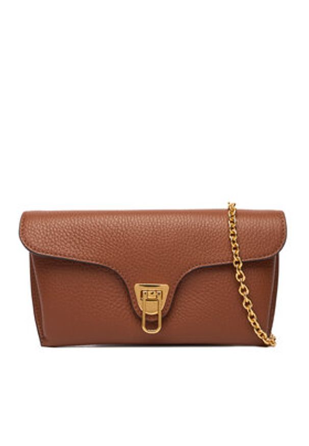 Coccinelle Torebka T8A Coccinelle Double Beat E1 T8A 11 03 01 Brązowy. Kolor: brązowy. Materiał: skórzane