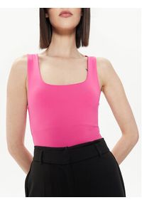 only - ONLY Top Lea 15278090 Różowy Regular Fit. Kolor: różowy. Materiał: syntetyk